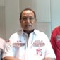 Ketua Umum DPP bara JP Willem Frans Ansanay saat didampingi Sekretaris dan Bendahara DPP bara JP baru-baru ini.