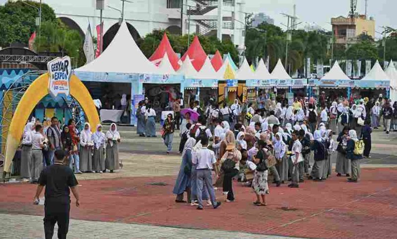 Hari kedua Gebyar Pendidikan Sumut 2026.