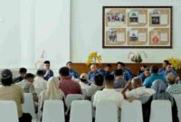 Pemerintah Provinsi Sumatera Utara (Sumut) melalui Dinas Pertanian dan Ketahanan Pangan  Provinsi Sumut melakukan Konferensi Pers terkait ketersediaan bahan pokok menjelang Hari Raya Iduladha 1447 H. Kegiatan yang difasilitasi Dinas Kominfo Sumut ini berlangsung di Lobby Dekranasda Lantai 1 Kantor Gubernur Sumut Jalan Diponengoro Kota Medan, Rabu (20/5/2026).