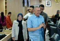 Pj Sekretaris Daerah Provinsi Sumatera Utara (Sumut) Sulaiman Harahap membuka Pertemuan Sosialisasi dan Penguatan Komitmen Pelaksanaan Ruang Bersama Indonesia (RBI) oleh Kementerian Pemberdayaan Perempuan dan Perlindungan Anak di Ruang Rapat I Lantai 2 Kantor Gubernur Sumut Jalan Diponegoro Kota Medan, Selasa (26/5/2026).