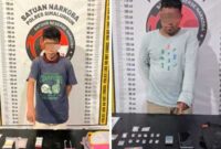 dua terduga pelaku dalam operasi yang berlangsung pada Jumat, 1 Mei 2026.