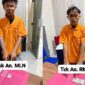 Dua tersangka diamankan dengan barang bukti sabu seberat lebih dari 10 gram bruto.