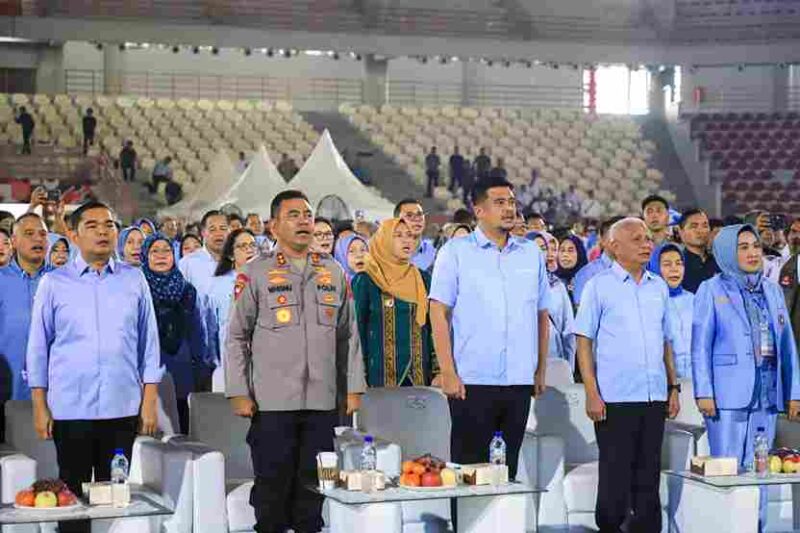 Wakil Wali Kota Herlina hadiri May Day 2026 di Sumut.