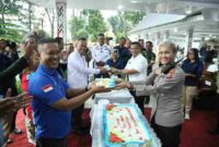 Pemerintah Kota Pematangsiantar menggelar peringatan Hari Buruh Internasional (May Day) 2026 yang berlangsung pada Jumat (1/5/2026) di Lapangan Adam Malik, Kota Pematangsiantar.