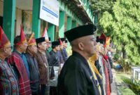 Upacara Hari Pendidikan Nasional (Hardiknas) 2026 yang berlangsung pada Sabtu (2/5/2026) di SMP Negeri 1 Medan.