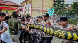 Simulasi Sispamkota di Belawan.