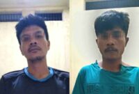 dua pelaku jambret di Aek Horsik.