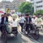 Suasana Car Free Day (CFD) di Lapangan Merdeka Medan tampak berbeda pada Minggu (3 Mei 2026) pagi.