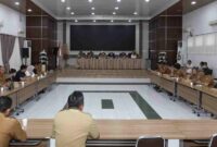 Kegiatan exit meeting bersama Badan Pemeriksa Keuangan Republik Indonesia Perwakilan Sumatera Utara.