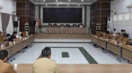 Kegiatan exit meeting bersama Badan Pemeriksa Keuangan Republik Indonesia Perwakilan Sumatera Utara.