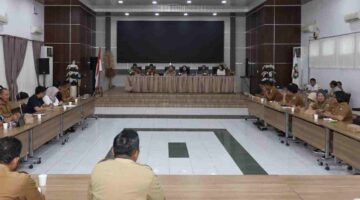 Kegiatan exit meeting bersama Badan Pemeriksa Keuangan Republik Indonesia Perwakilan Sumatera Utara.