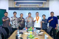 Foto bersama Permahi dan Divisi Humas POLRI beberapa waktu lalu. 