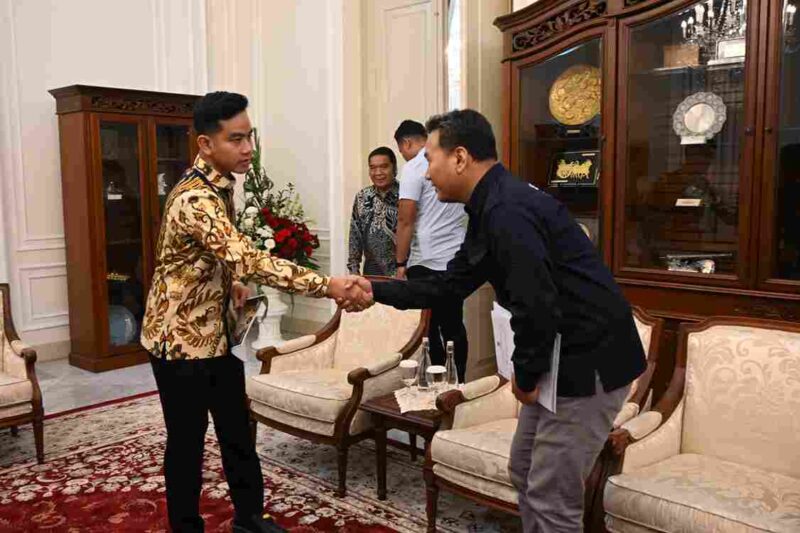Wapres Gibran menerima ASPEKSINDO.
