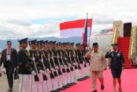 Presiden Republik Indonesia, Prabowo Subianto tiba di The Mactan Cebu International Airport Authority (MCIAA) General Aviation (Gen-AV) Terminal, Cebu, Filipina, pada Kamis, 7 Mei 2026, pukul 13.45 waktu setempat (WS).