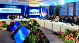 Presiden Prabowo Subianto menghadiri Konferensi Tingkat Tinggi (KTT) Khusus Brunei Darussalam–Indonesia–Malaysia–Philippines East ASEAN Growth Area (BIMP-EAGA) yang menjadi bagian dari rangkaian KTT ke-48 ASEAN di Cebu, Filipina, pada Kamis, 7 Mei 2026. Foto: BPMI Setpres