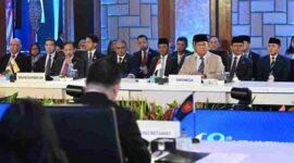Presiden Prabowo Subianto menghadiri Konferensi Tingkat Tinggi (KTT) Khusus Brunei Darussalam–Indonesia–Malaysia–Philippines East ASEAN Growth Area (BIMP-EAGA) yang menjadi bagian dari rangkaian KTT ke-48 ASEAN di Cebu, Filipina, pada Kamis, 7 Mei 2026. Foto: BPMI Setpres