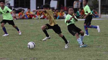 Saat Kompetisi berlangsung antar sekolah. 
