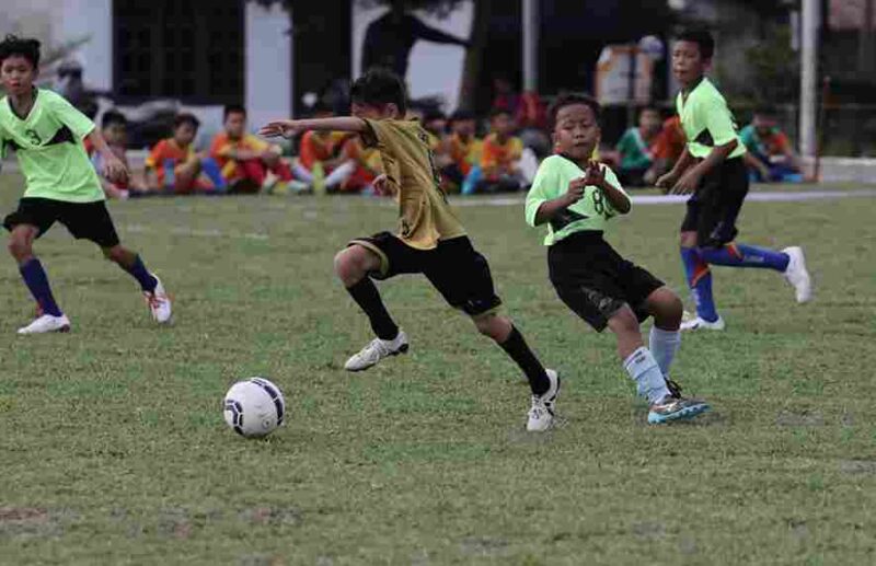 Saat Kompetisi berlangsung antar sekolah. 
