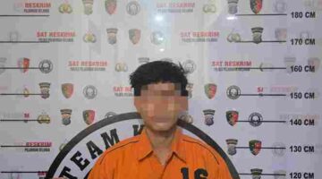 polisi mengamankan seorang pria berinisial C (23), warga Belawan Bahari, pada Kamis, 7 Mei 2026, sekitar pukul 14.20 WIB di kawasan Jalan Yos Sudarso Simpang Sicanang.
