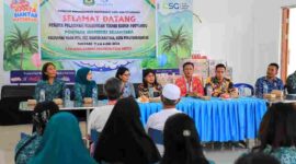 Liswati Wesly Silalahi menutup pembinaan kader Posyandu Nagapita.