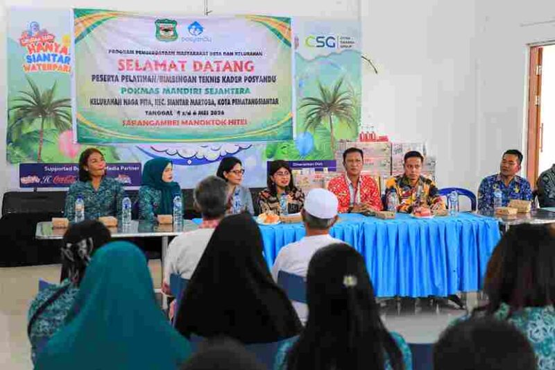 Liswati Wesly Silalahi menutup pembinaan kader Posyandu Nagapita.