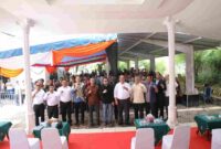 Sosialisasi dan Diskusi Publik Peningkatan Kualitas Pelayanan Publik bersama Komisi II DPR RI dan Ombudsman RI di halaman Kantor Kecamatan Kota Kisaran Timur, Jumat (8/5/2026).