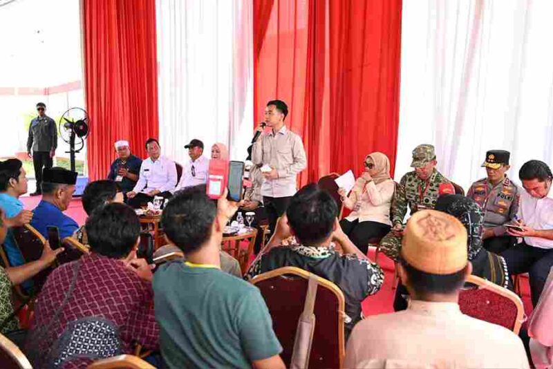 Wapres Gibran berdialog dengan nelayan dan petambak udang di Lampung Timur