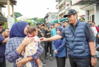 Wali Kota Medan, Rico Tri Putra Bayu Waas, kembali turun langsung menemui masyarakat melalui kegiatan Sapa Warga.