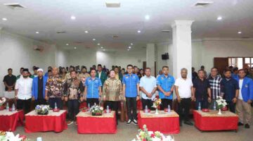 Wesly Silalahi menghadiri Musda XIV KNPI Pematangsiantar dan mengajak pemuda memperkuat kolaborasi serta persatuan organisasi.