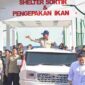 Presiden Prabowo Subianto meninjau langsung Kampung Nelayan Merah Putih (KNMP) di Kelurahan Leato Selatan, Kota Gorontalo, pada Sabtu, 9 Mei 2026. Foto: BPMI Setpres