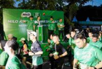 Rico Waas melepas ribuan peserta Milo Activ Indonesia Race 2026