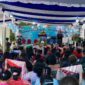 Wali Kota Pematangsiantar, Wesly Silalahi, menghadiri perayaan Hari Ulang Tahun (HUT) ke-67 Gereja Kristen Protestan Simalungun Efrata Resort Siantar II di Jalan Sisingamangaraja, Kelurahan Sigulang-gulang, Kecamatan Siantar Utara, Minggu, 10 Mei 2026.