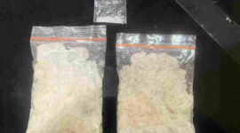 Barang bukti yang diamankan Polisi, seberat 202 gram sabu di kawasan Binjai Barat.