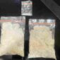 Barang bukti yang diamankan Polisi, seberat 202 gram sabu di kawasan Binjai Barat.