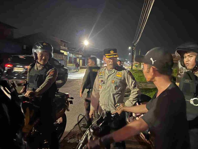 patroli KRYD Polres Pelabuhan Belawan.
