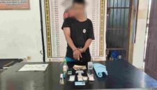 Polsek Dolok Batu Nanggar menangkap seorang residivis yang diduga terlibat peredaran sabu di Kabupaten Simalungun.