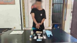 Polsek Dolok Batu Nanggar menangkap seorang residivis yang diduga terlibat peredaran sabu di Kabupaten Simalungun.