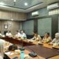 Rapat evaluasi bersama sejumlah P3MI dan lembaga pelatihan kerja bahasa Jepang yang menggelar pelatihan sekaligus pengiriman tenaga kerja, khususnya bagi warga Kota Medan.