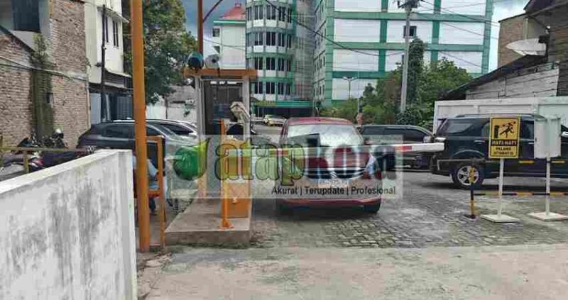 Lokasi Parkir di RS Vita Insani. (Larsen-atapkota)