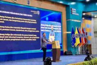 Dirressiber Polda Sumut Bayu Wicaksono memberi kuliah umum di UMSU tentang ancaman kejahatan siber dan literasi digital mahasiswa.