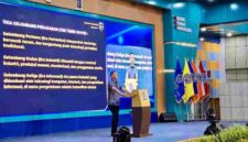 Dirressiber Polda Sumut Bayu Wicaksono memberi kuliah umum di UMSU tentang ancaman kejahatan siber dan literasi digital mahasiswa.