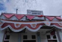 Kantor Camat Ulususua, Nias Selatan.