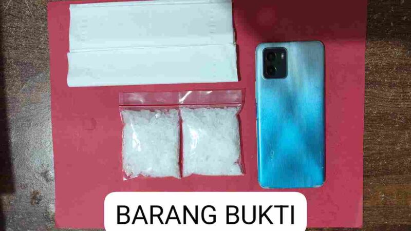 Barang Bukti hasil tangkapan.