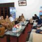 Wakil Bupati Asahan menerima kunjungan Bakamla RI untuk membahas pembangunan kantor pengamanan perairan di Desa Silo Baru.