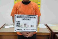polisi mengamankan seorang pria berinisial MF (20), warga Kecamatan Sunggal, Kabupaten Deli Serdang.