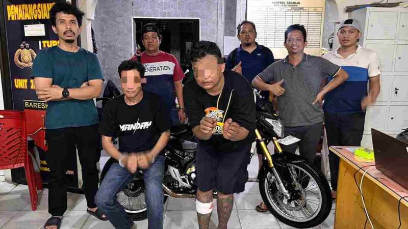 Polres Pematangsiantar berhasil menangkap dua pelaku pencurian motor inventaris Kodim 0207/Simalungun setelah buron selama tiga hari.