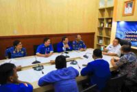 audiensi pengurus DPC GAMKI Kota Pematangsiantar dengan Wali Kota Wesly Silalahi di Command Center Balai Kota Pematangsiantar, Jalan Merdeka, Rabu (20/5/2026).