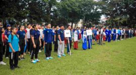Sebanyak 1.100 atlet pelajar mengikuti Popkot Medan 2026.