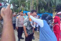 Bupati Tapanuli Selatan resmi membuka Turnamen Sepak Bola GRIB Jaya Cup Setabagsel 2026 di Lapangan Sepak Bola Sarasi, Bintuju, Jumat (22/5/2026).