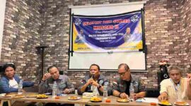 Sekretaris DPD PJS Sumatera Utara, Erwin Sinulingga, mengucapkan selamat atas terpilihnya M. Nuh Nasution sebagai Ketua DPC PJS Labuhanbatu Raya.